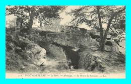 A903 / 117 77 - FONTAINEBLEAU La Foret Montaigu Grotte Du Sermont - Fontainebleau