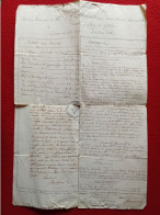 DIPOLME BREVET CERTIFICAT GARDE IMPERIALE VIEILBANS JACQUES 1823 A GUADIX EXPEDITION D ESPAGNE AUTOGRAPHES - Documents