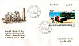 EGYPTE 2000 FDC - Cartas & Documentos