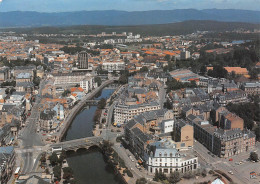 90 BELFORT Le Centre Ville Vue Générale Aérienne Panoramique       (Scan R/V) N°  59  \MR8012 - Belfort - Stadt