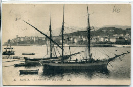 2B- CORSE -BASTIA - Le Nouveau Port Et La Ville - Bastia