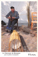 24 SAINT-SEURIN-de-PRATS Lefabriquant De BOURGNES Pour La Pêche à La LAMPROIE  Vieu Métier  (scanR/V)   N° 53   MR8009 - Ambachten