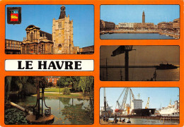 76 LE HAVRE  Divers Vue De La Ville Multivue   (scanR/V)   N° 58  MR8007 - Portuario