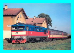 A901 / 103 TRAIN Dieselelectric Locomotive 751 316-1 Station Unhost - Eisenbahnen