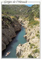 34  Gorges De L'hérault ANIANE  Saint-Guilhem-le-Désert    (Scan R/V) N°   35   \MR8020 - Autres & Non Classés