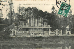 94* LE PERREUX  La Mairie Et L  Eglise   RL29,0470 - Le Perreux Sur Marne