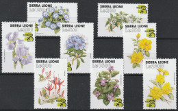 Sierra Leone  1999  Flowers  Set  MNH - Andere & Zonder Classificatie