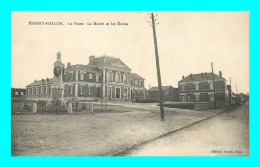 A899 / 129 80 - ESMERY HALLON La Poste Mairie Et Ecoles - Autres & Non Classés