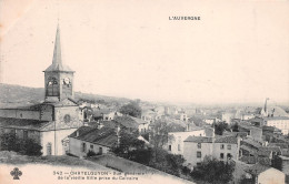 63   Châtel-Guyon  Vue D'ensemble Prise Du Calvaire Vieille Ville    (Scan R/V) N°   44    \MR8030 - Châtel-Guyon