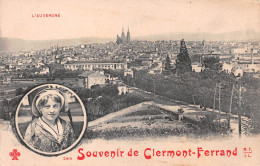 63 CLERMONT-FERRAND   Souvenir     (Scan R/V) N°   8    \MR8030 - Clermont Ferrand