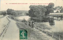 94* LA VARENNE  ST HILAIRE  La Marne Aux Muriers Et Quai De Bonneuil RL29,1018 - Otros & Sin Clasificación