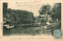 94* CHAMPIGNY A La LA VARENNE    Par La Rive Droite   RL29,0916 - Champigny Sur Marne