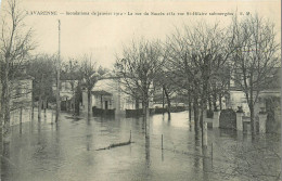 94* LA VARENNE Crue 1910 Rue Du Succes Et Rue St Hilaire   RL29,0879 - Autres & Non Classés