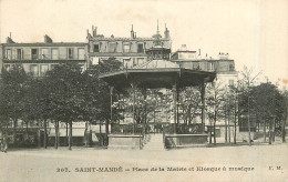 94* ST MANDE  Place De La Mairie Et Kiosque      RL29,0605 - Saint Mande