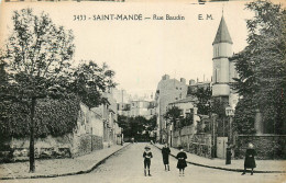 94* ST MANDE  Rue Baudin       RL29,0564 - Saint Mande