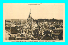 A898 / 435 45 - MONTARGIS Rue De Loing Et Eglise Vues De La Terasse - Montargis