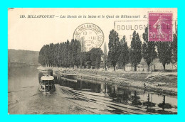 A897 / 353 92 - BILLANCOURT Bords De La Seine Et Quai De Billancourt - Boulogne Billancourt