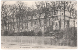 CPA DE VINCENNES  (VAL DE MARNE)  CASERNE DES CHASSEURS - Vincennes