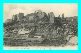 A895 / 211 06 - Env Menton Ruines De Castillon - Autres & Non Classés