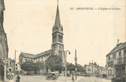 95* ARGENTEUIL L Eglise Et La Place      RL29,1569 - Argenteuil