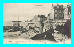 A895 / 439 35 - SAINT MALO Les Remparts Et Plage Bon Secours - Saint Malo