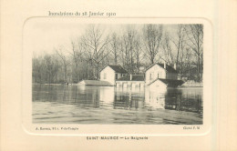 94* ST MAURICE   Crue 1910  - La Baignade     RL29,1436 - Saint Maurice