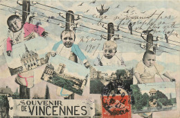 94* VINCENNES   « souvenir »  Bebes – Multi Vues RL29,1435 - Vincennes