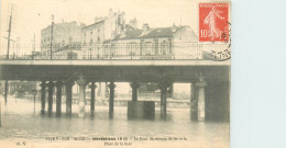 94* VITRY S/SEINE  Crue 1910   Le Pont De Chemin De Fer  RL29,1309 - Vitry Sur Seine