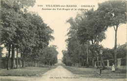 94* VILLIERS S/MARNE Av Du Val Roger Et Le Chateau  RL29,1281 - Villiers Sur Marne