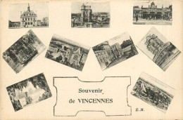 94* VINCENNES –   Souvenir  -   Multi Vues   RL29,1257 - Vincennes