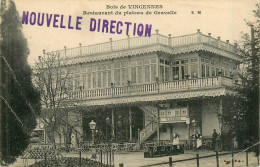 75* PARIS  Bois De Vincennes – Restaurant Du Plateau De Gravelle  RL29,1175 - Parks, Gärten