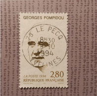 Georges Pompidou  N° 2875  Année 1994 - Oblitérés