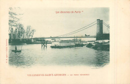 94* VILLENEUVE ST GEORGES    Le Pont Suspendu   RL29,1118 - Villeneuve Saint Georges