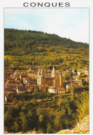 12  CONQUES   Vue Générale De La Cité                   (Scan R/V) N°     22    \MR8052 - Autres & Non Classés