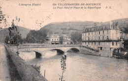 12    Villefranche-de-Rouergue   Le Pont Neuf   (Scan R/V) N°    36   \MR8051 - Villefranche De Rouergue
