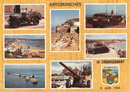 14 ARROMANCHES   Multivue Du Débarquement  (Scan R/V) N°    34   \MR8046 - Arromanches