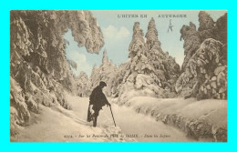 A893 / 513 63 - Sur Les Pentes Du Puy De Dome Dans Les Sapins - Hiver En Auvergne - Andere & Zonder Classificatie