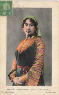 JUDAÏCA - JEWISH - ALGÉRIE - Types Indigènes - Juive En Costume D'intérieur - Colorisée - Jud-335 - Judaisme