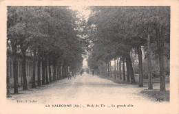 01 BALAN    La Valbonne   école De Tir La Grande Allée      (Scan R/V) N°   3   \MR8062 - Villars-les-Dombes