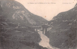 01 BELLEGARDE Le Viaduc Et Le Fort L'ECLUSE  (Scan R/V) N°   53   \MR8060 - Bellegarde-sur-Valserine