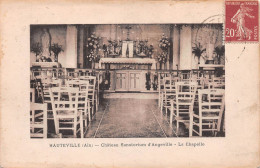 01 HAUTEVILLE LOMPNES La Chapelle Du Sanatorium D'Angeville  (Scan R/V) N°   48   \MR8060 - Hauteville-Lompnes