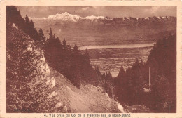 01  GEX  Le Col De La Faucille Et Le Mont Blanc  (Scan R/V) N°   21   \MR8059 - Gex