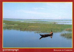 CAMBODGE Cambodia  Pirogue   ព្រះរាជាណាចក្រកម្ពុជា  Preăhréachéanachâkr Kâmpŭchéa (Scan R/V) N°   61   \MR8057 - Cambodja