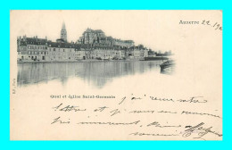 A893 / 265 89 - AUXERRE Quai Et Eglise Saint Germain - Auxerre