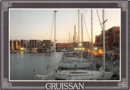 11  GRUISSAN  Le Port Un Soir D'été    (Scan R/V) N°   38   \MR8078 - Autres & Non Classés