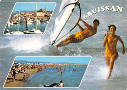 11  GRUISSAN  Plage Et Planche à Voile       (Scan R/V) N°   25   \MR8078 - Otros & Sin Clasificación