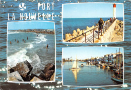 11 PORT LA NOUVELLE   Multivue      Plage Et Digue       (Scan R/V) N°   9   \MR8078 - Port La Nouvelle