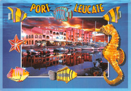 11 PORT LEUCATE   Le Port De Plaisance   Et Les Restaurants   (Scan R/V) N°   24    \MR8076 - Leucate