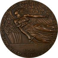 France, Médaille, Le Pont De Passy Prend Le Nom De Bir Hakim, Bronze - Andere & Zonder Classificatie