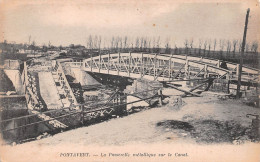 02   PONTAVERT  La Passerelle Métallique Sur Le Canal          (Scan R/V) N°   16   \MR8085 - Laon